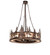 Tall Pines Eight Light Chandel-Air in Mahogany Bronze (57|246119)