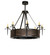 Costello 16 Light Chandelier in Black Metal,Copper (57|244936)