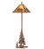 Lone Bear Two Light Floor Lamp in Rust (57|244686)