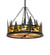 Tall Pines Four Light Pendant in Black Metal (57|244109)