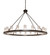 Loxley 20 Light Chandelier in Timeless Bronze (57|241063)