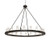 Loxley 20 Light Chandelier in Black Metal (57|238641)