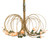 Coyle Logan LED Chandelier in Copper Vein (57|238636)