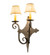 Angelique Two Light Wall Sconce in French Bronzed (57|237715)