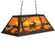 Elk At Lake Six Light Pendant in Oil Rubbed Bronze (57|234159)