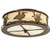 Wildlife At Dawn Two Light Flushmount in Antique Copper (57|233512)