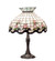 Roseborder Three Light Table Lamp in Mahogany Bronze (57|232791)