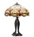 Tiffany Hanginghead Dragonfly Three Light Table Lamp in Mahogany Bronze (57|229133)