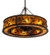 Oak Leaf & Acorn Eight Light Chandel-Air in Oil Rubbed Bronze (57|227403)