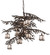 Pine Branch 12 Light Chandelier in Oil Rubbed Bronze (57|213911)