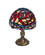 Meyda One Light Mini Lamp in Beige Flame Lt Blue (57|21224)