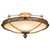 Arabesque Four Light Flushmount in French Bronzed (57|204049)