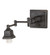 Palmira One Light Wall Sconce in Craftsman Brown (57|195625)