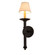 Amada One Light Wall Sconce in Black Metal (57|195580)