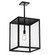 Quadrato One Light Pendant in Black Metal (57|193802)