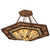 Sonoma Six Light Semi-Flushmount in Natural Wood (57|193673)