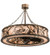 Loon 16 Light Chandel-Air in Antique Copper (57|193177)