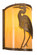 Heron One Light Wall Sconce in Antique Copper (57|188606)