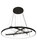 Anillo LED Pendant in Black Metal (57|182716)