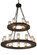 Loxley 18 Light Chandelier in Timeless Bronze (57|182367)