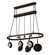 Harmony Three Light Pot Rack in Rust (57|181921)