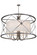 Penelope Eight Light Pendant in Nickel (57|179590)