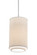 Cilindro One Light Pendant in Nickel (57|178208)