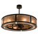 Smythe Craftsman Eight Light Chandel-Air in Timeless Bronze (57|177662)