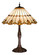 Nouveau Cone Three Light Table Lamp in Antique Copper (57|17582)