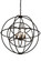 Atom Enerjisi Six Light Pendant in Timeless Bronze (57|174579)