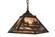 Canoe One Light Pendant in Oil Rubbed Bronze (57|171360)