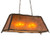 Sticks Six Light Oblong Pendant in Antique Copper,Custom (57|165541)