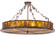 Mountain Pine Four Light Semi-Flushmount in Rust (57|159669)