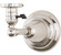 Revival One Light Wall Sconce in Polished Nickel (57|158096)