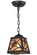 Spruce Pine One Light Mini Pendant in Timeless Bronze (57|157564)