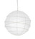 Papier One Light Pendant in White (57|153153)