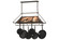 Moose At Lake Two Light Pot Rack in Oil Rubbed Bronze (57|152951)