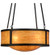 Pomona Four Light Pendant in Craftsman Brown (57|150990)