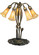 Amber Five Light Accent Lamp in Mahogany Bronze (57|14931)
