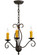 Sienna Three Light Chandelier in Custom (57|148750)