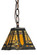 Sierra Prairie Mission One Light Mini Pendant in Custom (57|148556)