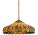 Colonial Tulip Three Light Pendant in Mahogany Bronze (57|148431)