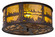 Quiet Pond Four Light Flushmount in Mahogany Bronze (57|148400)