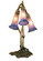 Pink/Blue Three Light Accent Lamp in Mahogany Bronze (57|14670)
