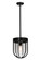 Jaula One Light Pendant in Black Metal (57|145700)