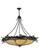 Greenbriar Oak Six Light Inverted Pendant in Timeless Bronze (57|144387)