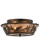 Fly Fishing Creek Two Light Flushmount in Antique Copper (57|144182)