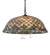 Tiffany Fishscale Three Light Pendant in Mahogany Bronze (57|142653)