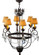 Antonia Six Light Chandelier in Custom (57|142450)