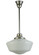 Revival One Light Pendant in Brushed Nickel (57|141230)